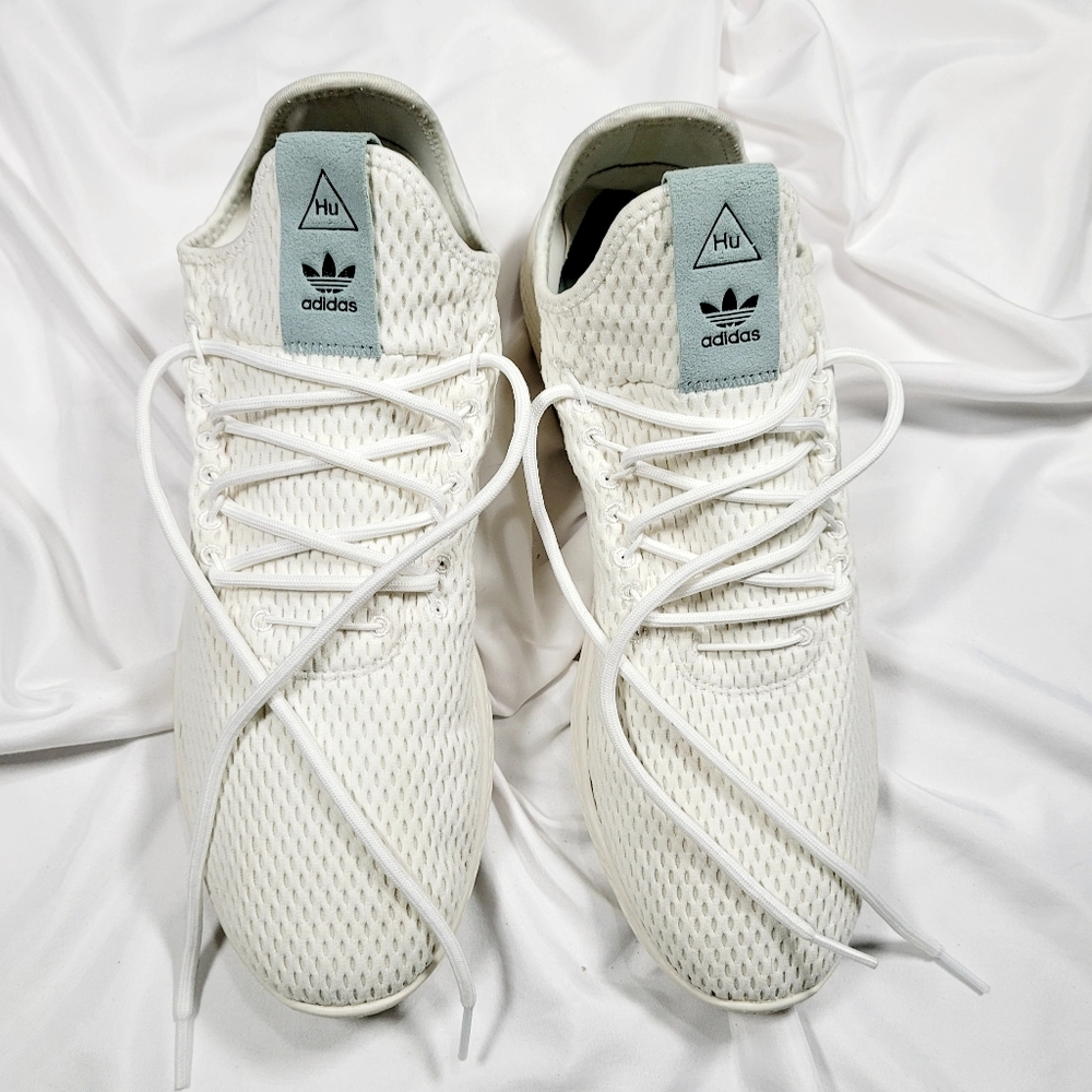 Adidas Cream Mesh Sneakers